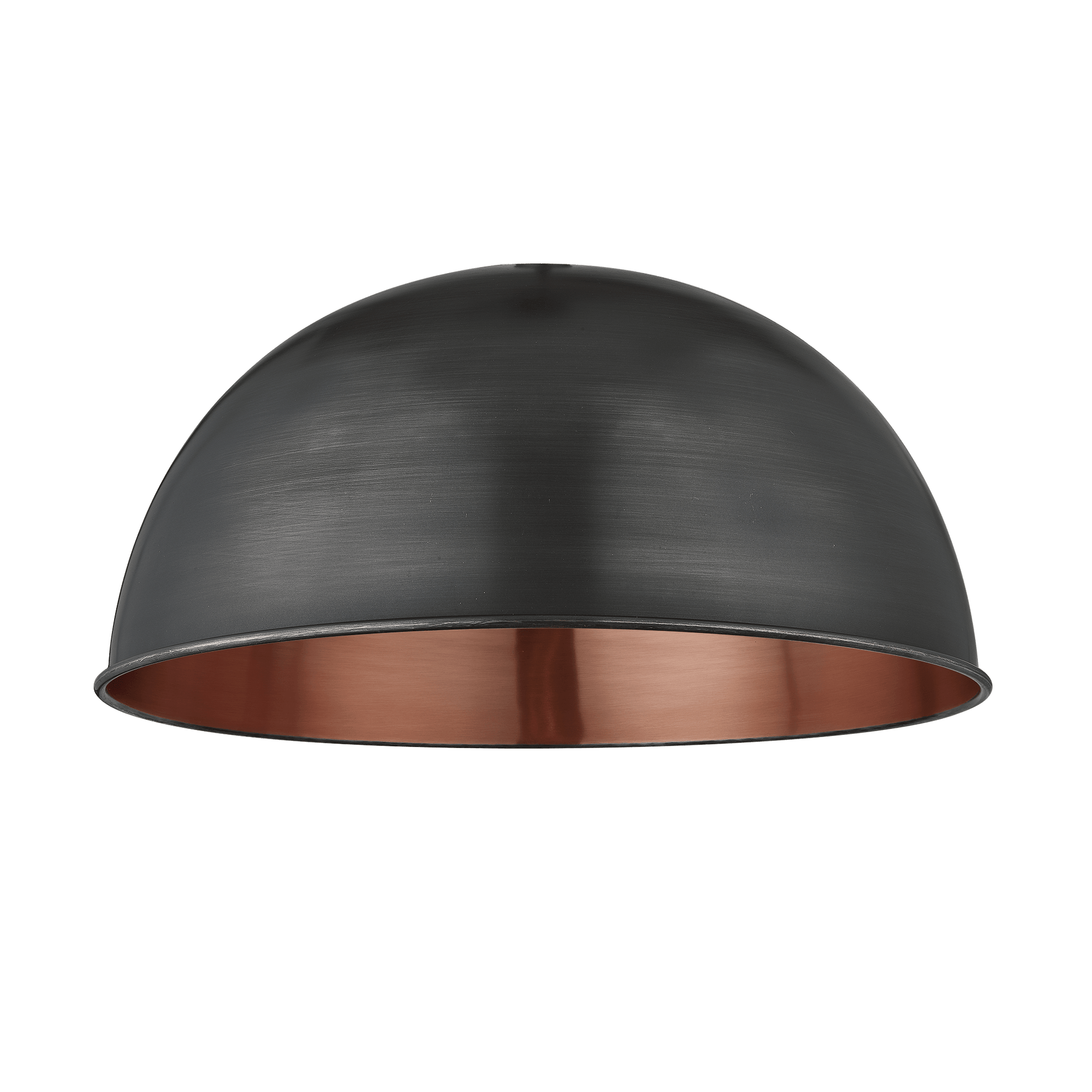 Giant Dome 24 Inch Shade Only in Pewter and Copper Finish