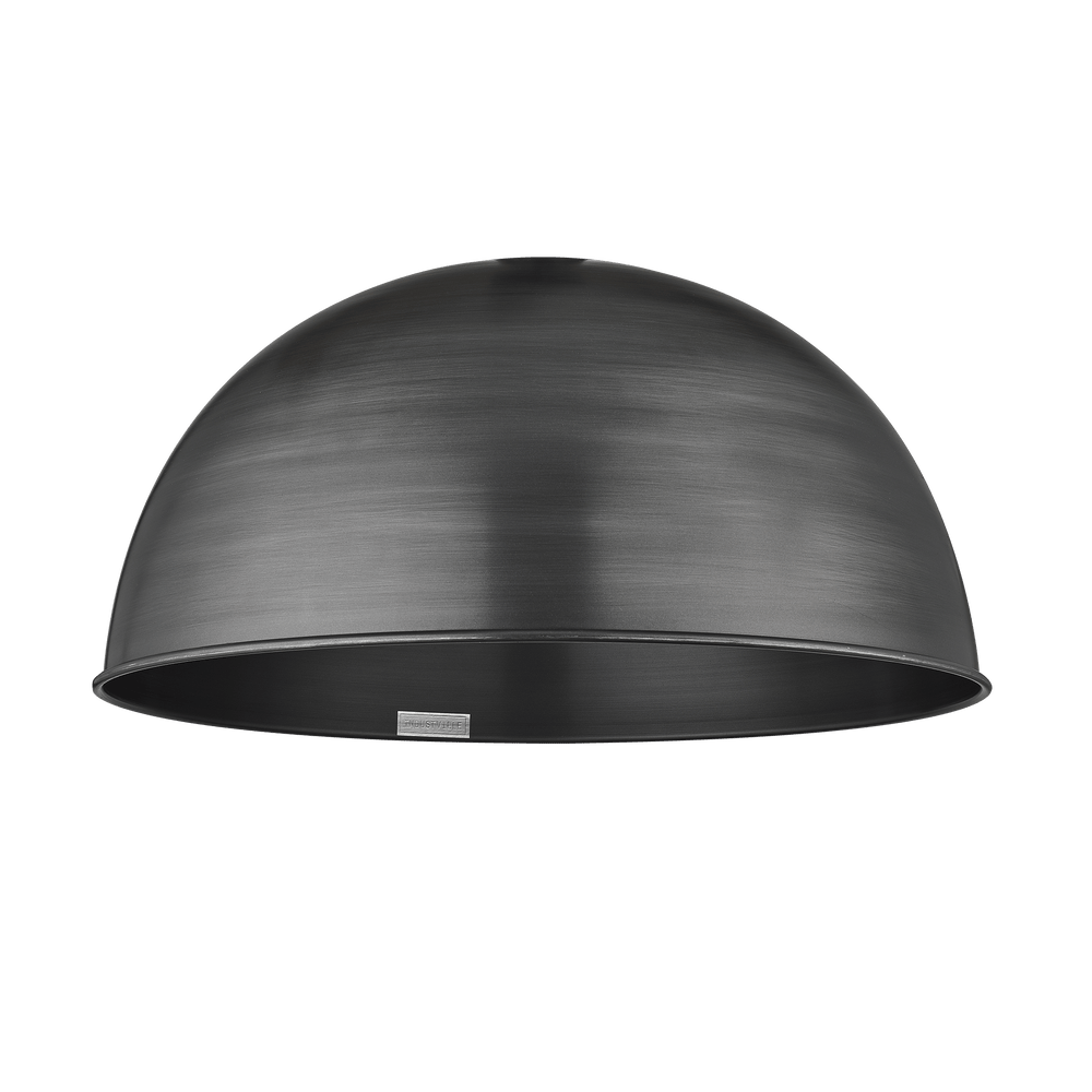 Giant Dome 24 Inch Shade Only in Pewter Finish