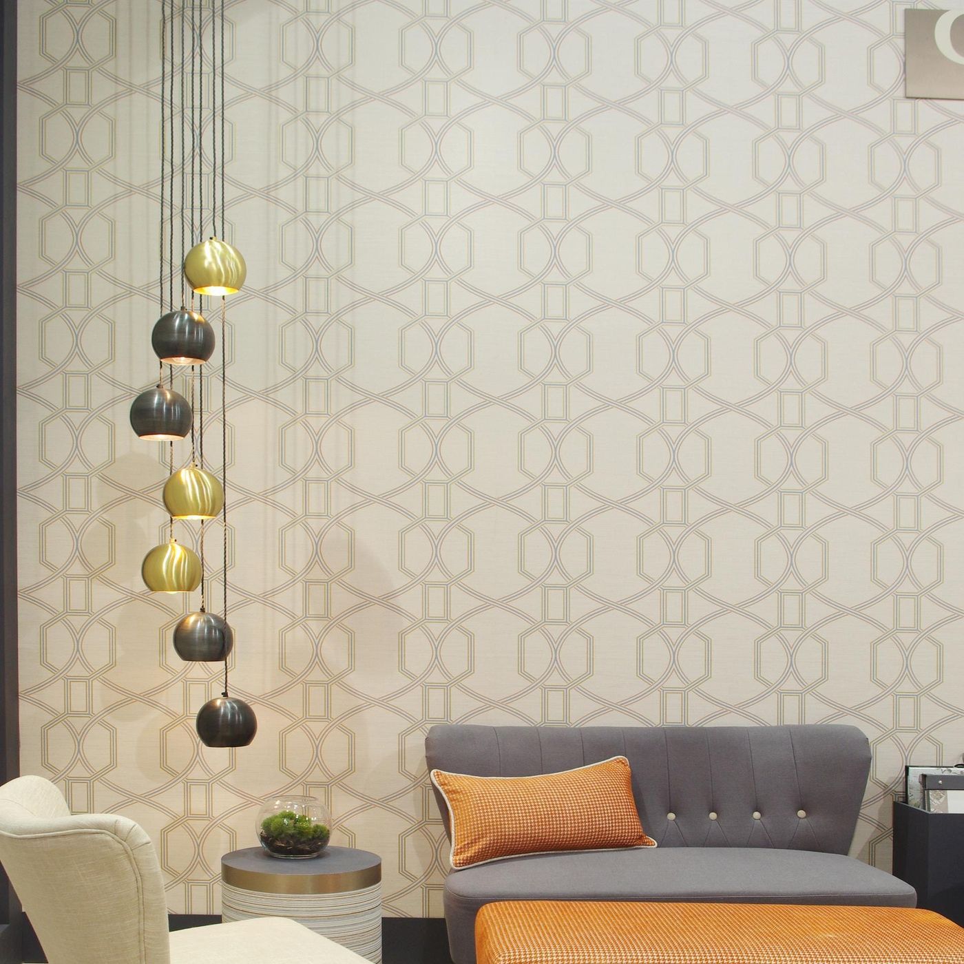 Brass and Pewter 7 Pendant The Globe Collection Pendant - Industville