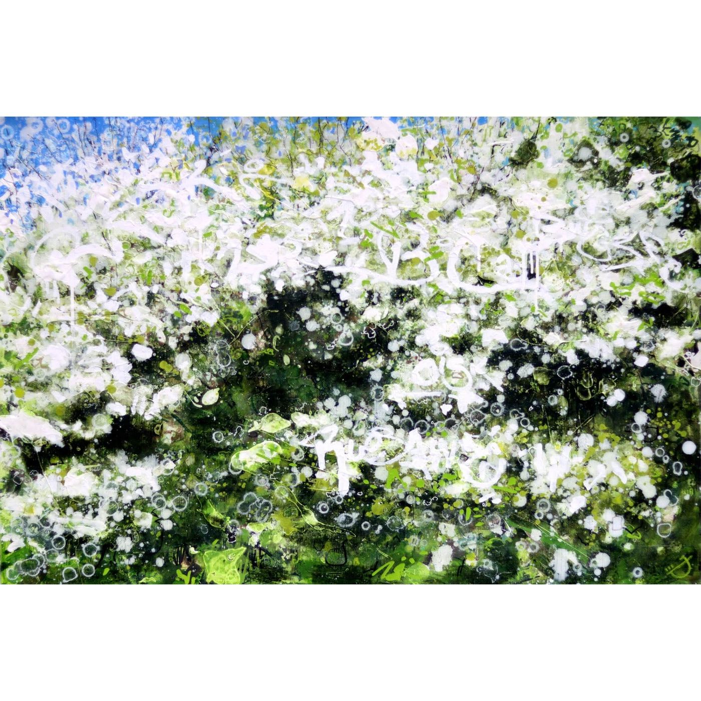 Blackthorn, Brambles & Lichen Joe Webster