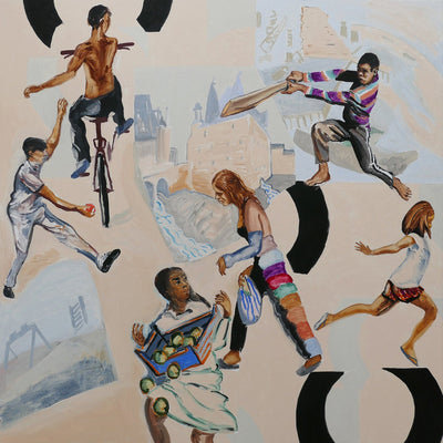 Cricket at Three Mills 2018 - Independent Artwork - Industville Lighting UK
