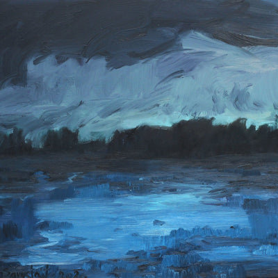Reflections At Night - Independent Artwork - Industville Lighting UK