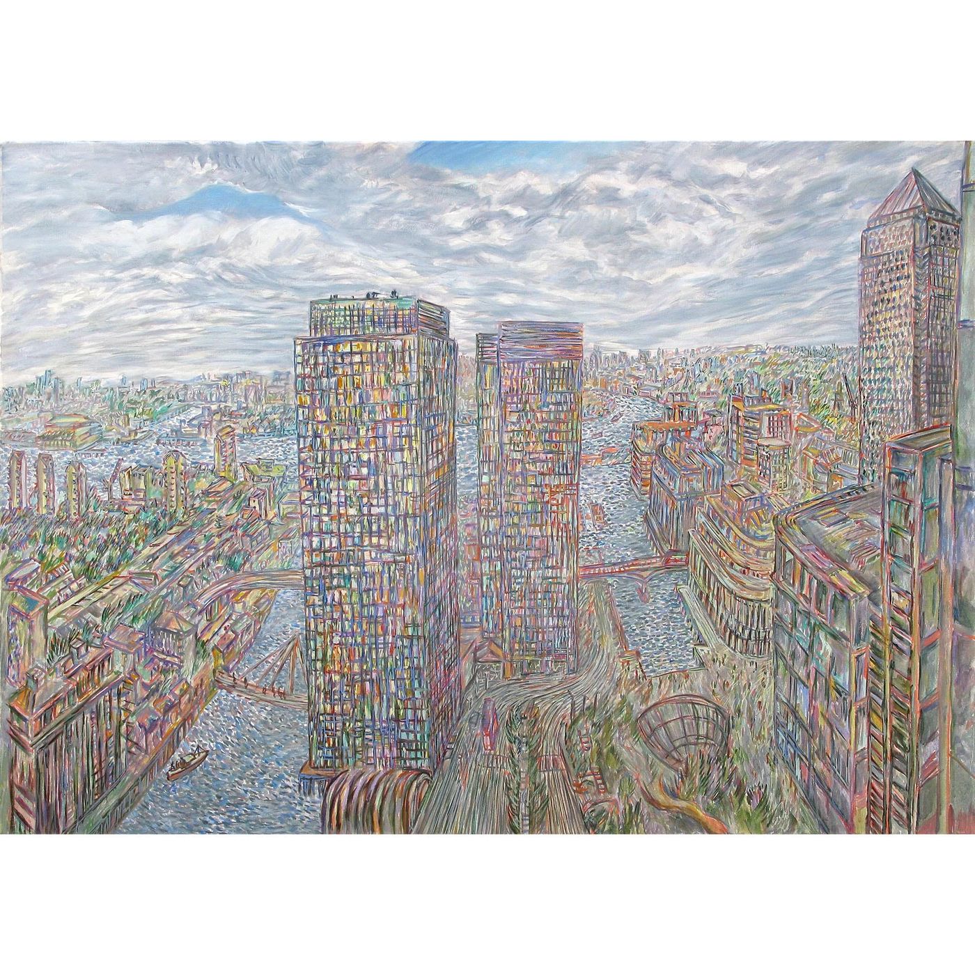 Docklands Looking West Frank Creber