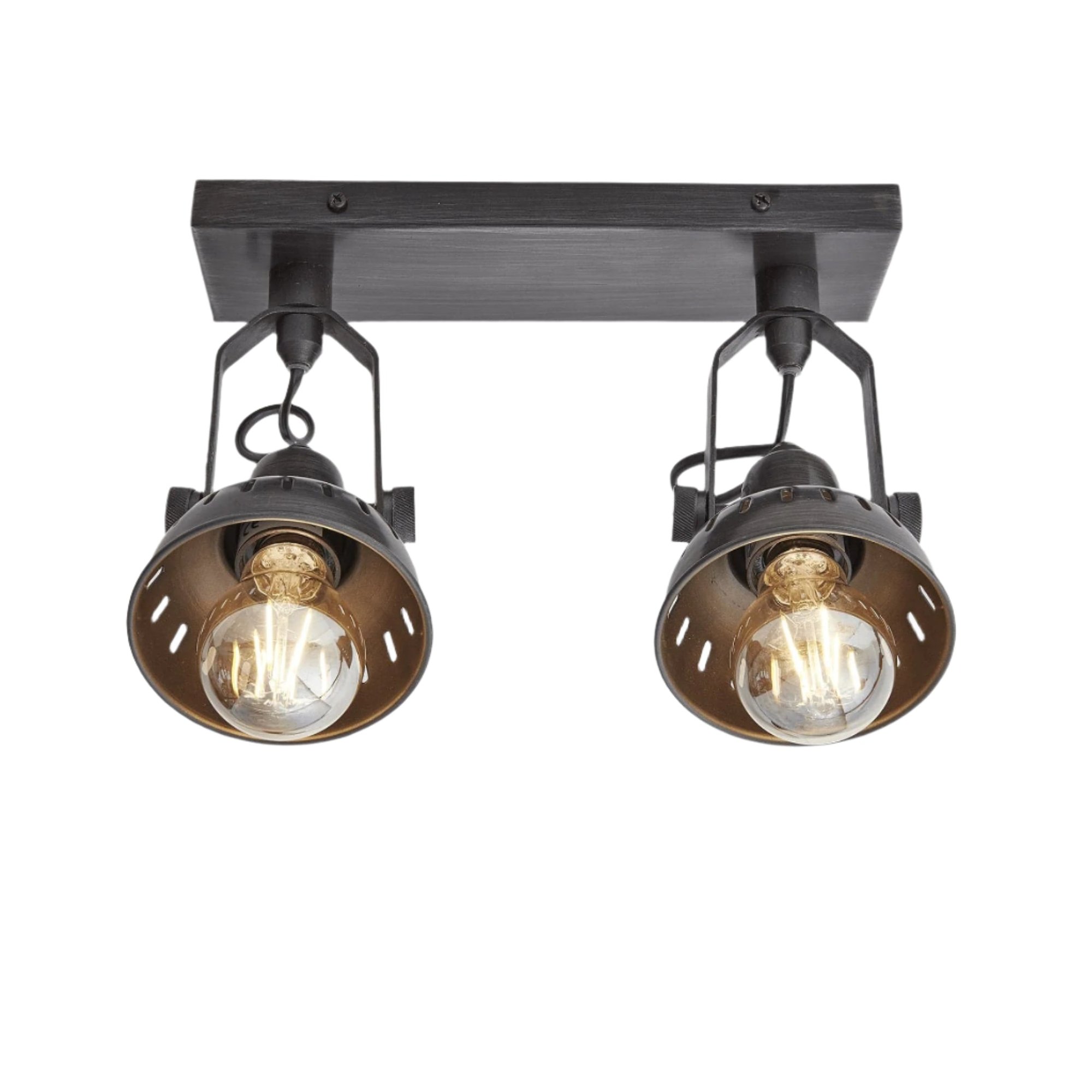 Double Swivel Spotlight Flush Mount in Pewter, Product Code SW-SFM-D-P
