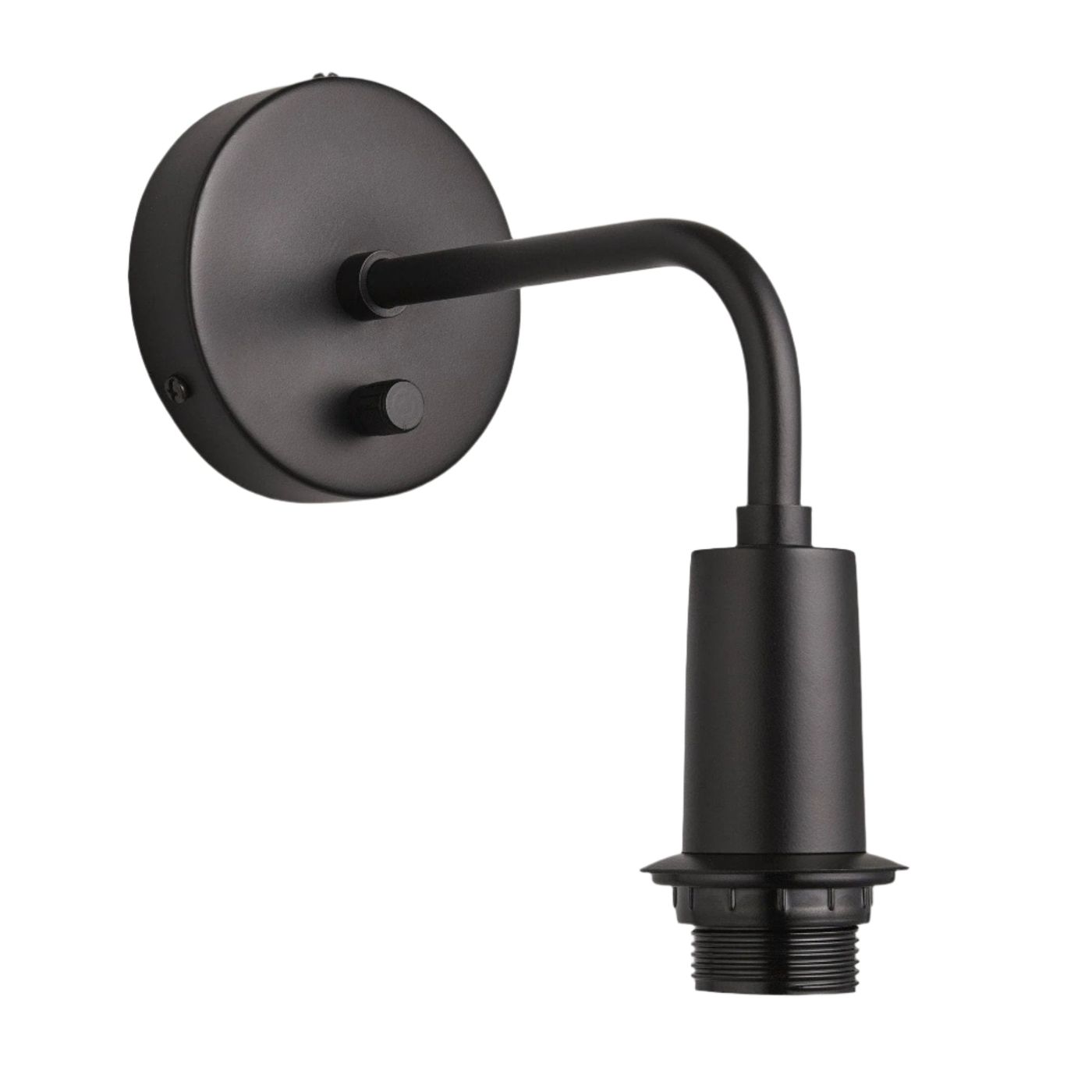 Sleek Opal Glass Dome Wall Light - 8 Inch Industville