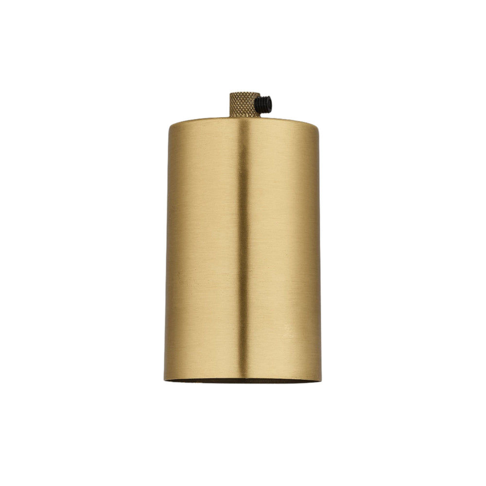 Sleek Edison ES E27 Large Bulb Holder - Brass Industville SL-LBH-B
