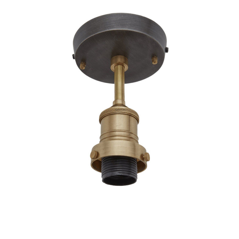 Brooklyn Opal Glass Dome Flush Mount Light - 8 Inch Industville