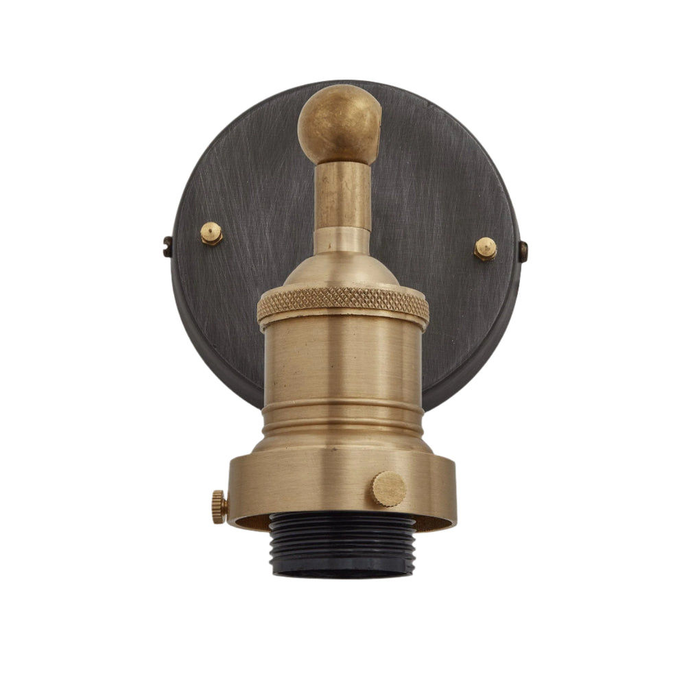Brooklyn Wall Holder - Brass Industville BR-WL-B