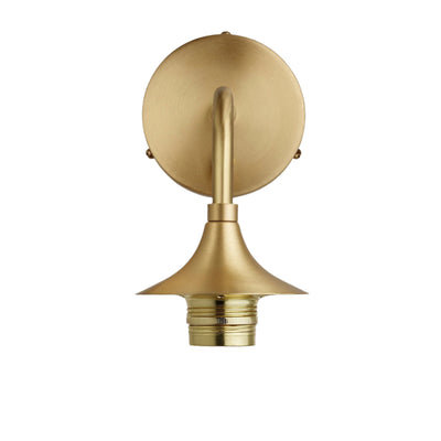 Chelsea Wall Holder - Brass - Build Your Own Light - Industville Lighting UK