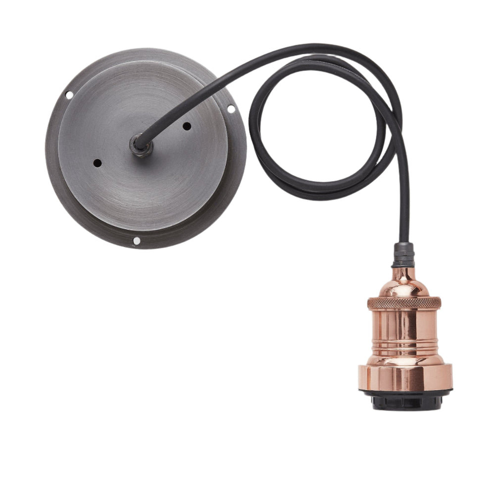 Copper Holder Brooklyn Outdoor & Bathroom Globe Pendant 