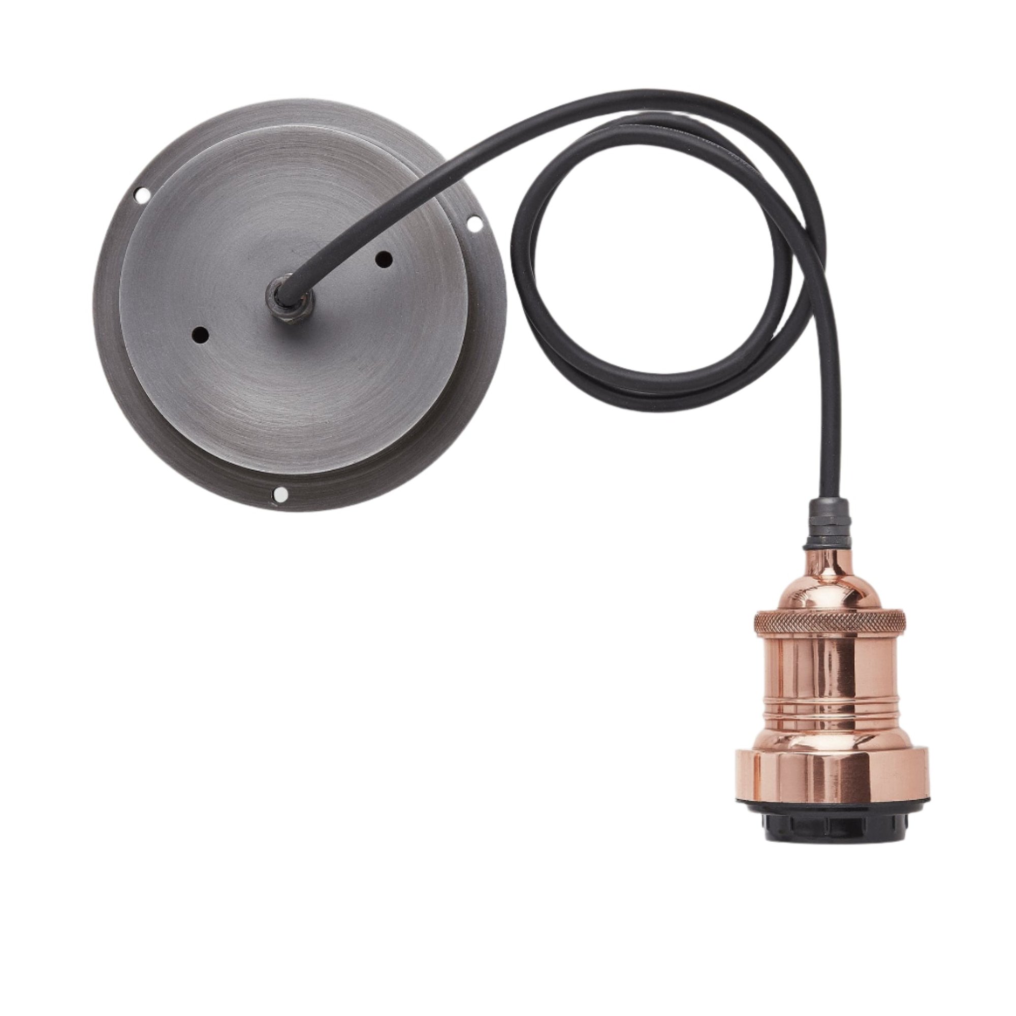 Copper Holder Brooklyn Outdoor & Bathroom Globe Pendant 