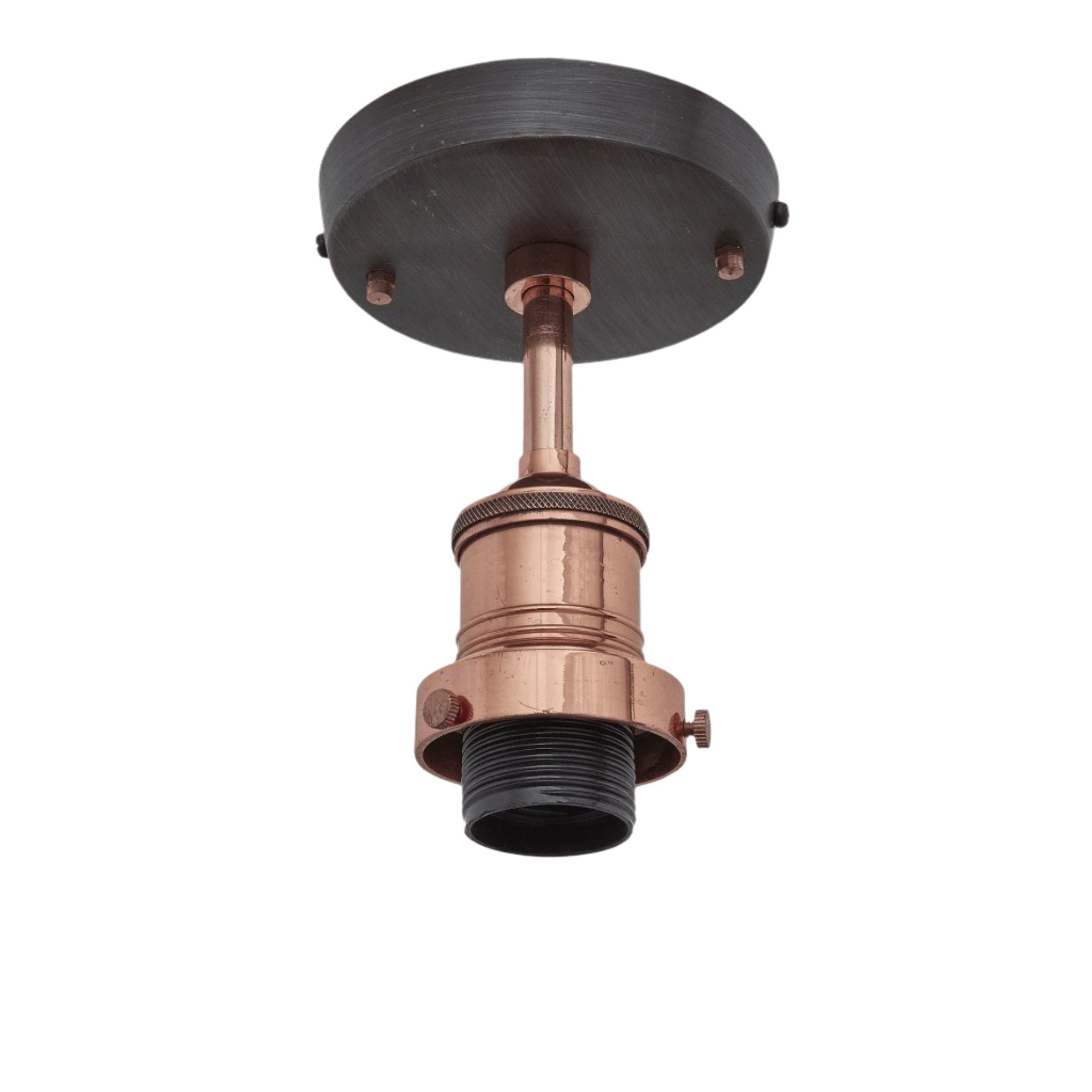 Brooklyn Opal Glass Globe Flush Mount Light - 9 Inch Industville