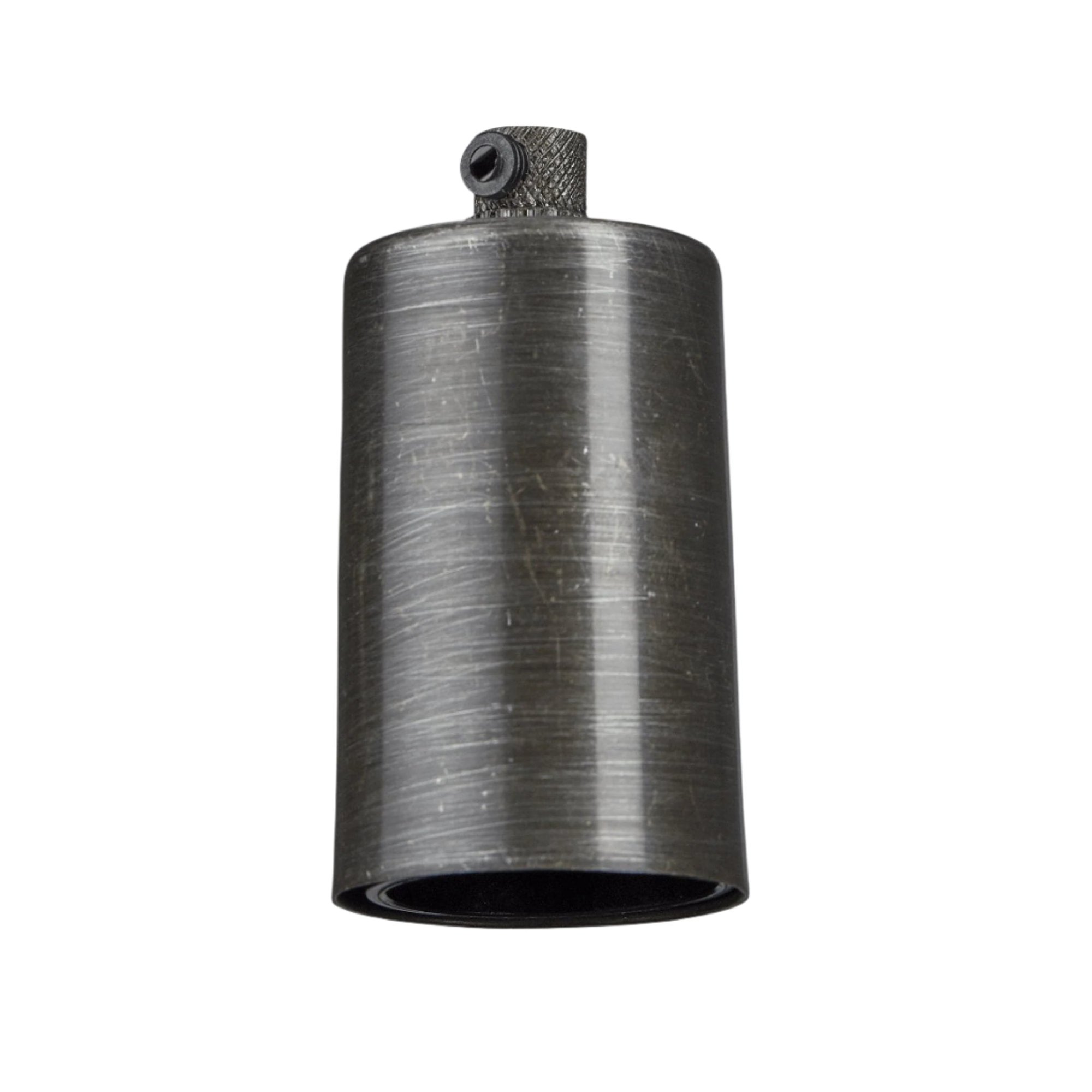 Sleek Edison ES E27 Bulb Holder - Pewter Industville SL-BH-P