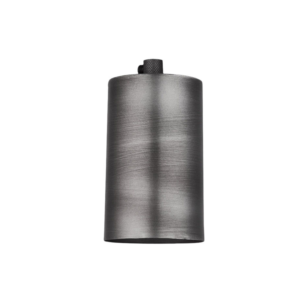 Sleek Edison ES E27 Large Bulb Holder - Pewter Industville SL-LBH-P