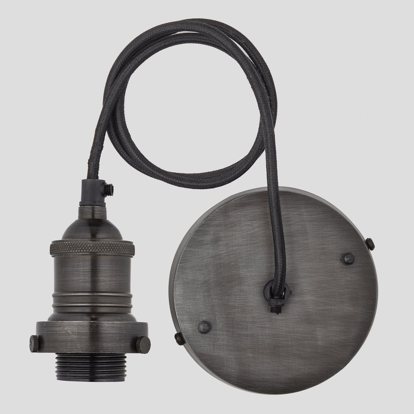 Brooklyn Cone Pendant - 12 Inch - Brass Industville