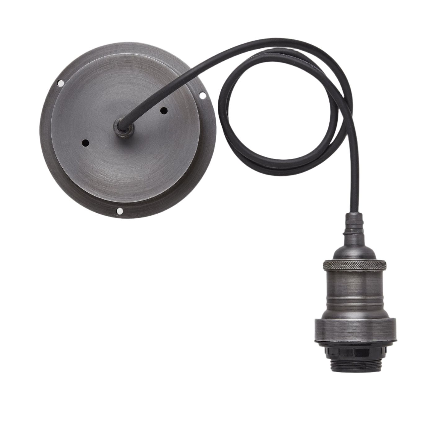Pewter Holder Brooklyn Outdoor & Bathroom Globe Pendant 