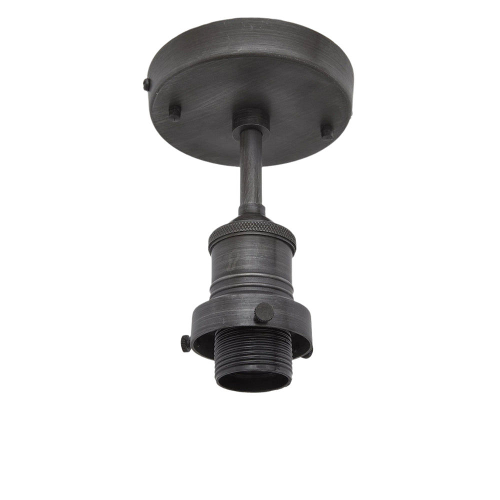 Pewter Brooklyn Flush Mount Holder, Product code is BR-FM-P