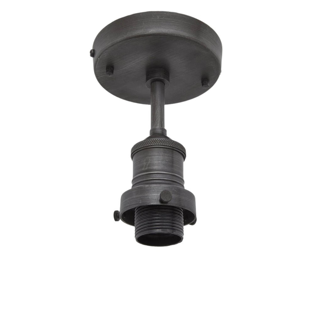 Brooklyn Opal Glass Globe Flush Mount Pewter Holder, Product Code BR-OGL-GLFM9-W-PH