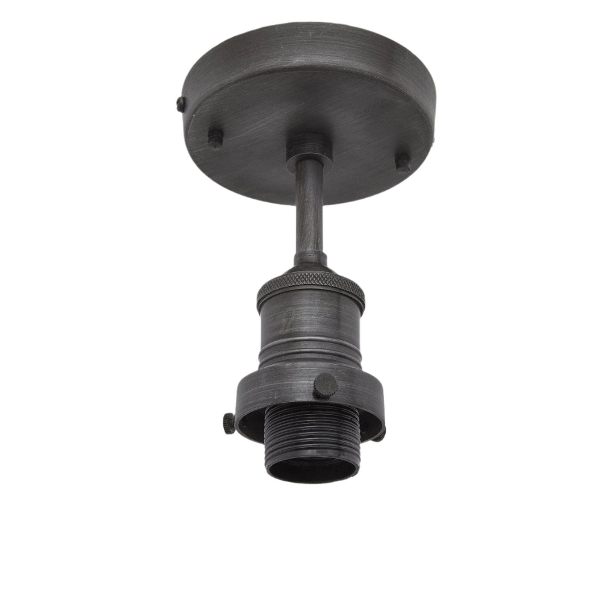 Brooklyn Opal Glass Globe Flush Mount Pewter Holder, Product Code BR-OGL-GLFM9-W-PH