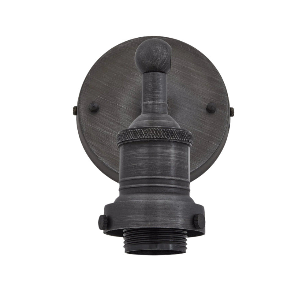 Brooklyn Wall Holder - Pewter Industville BR-WL-P