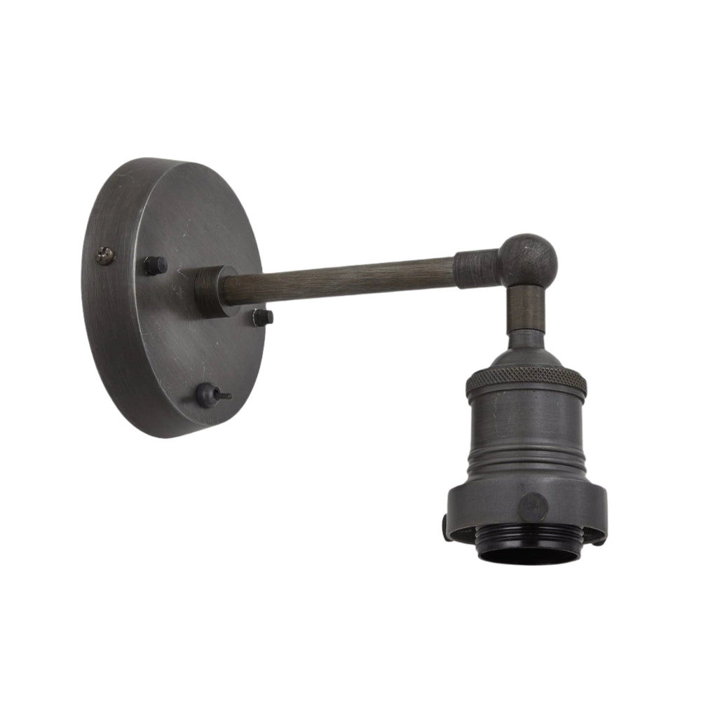 Brooklyn Wall Holder - Pewter Industville BR-WL-P