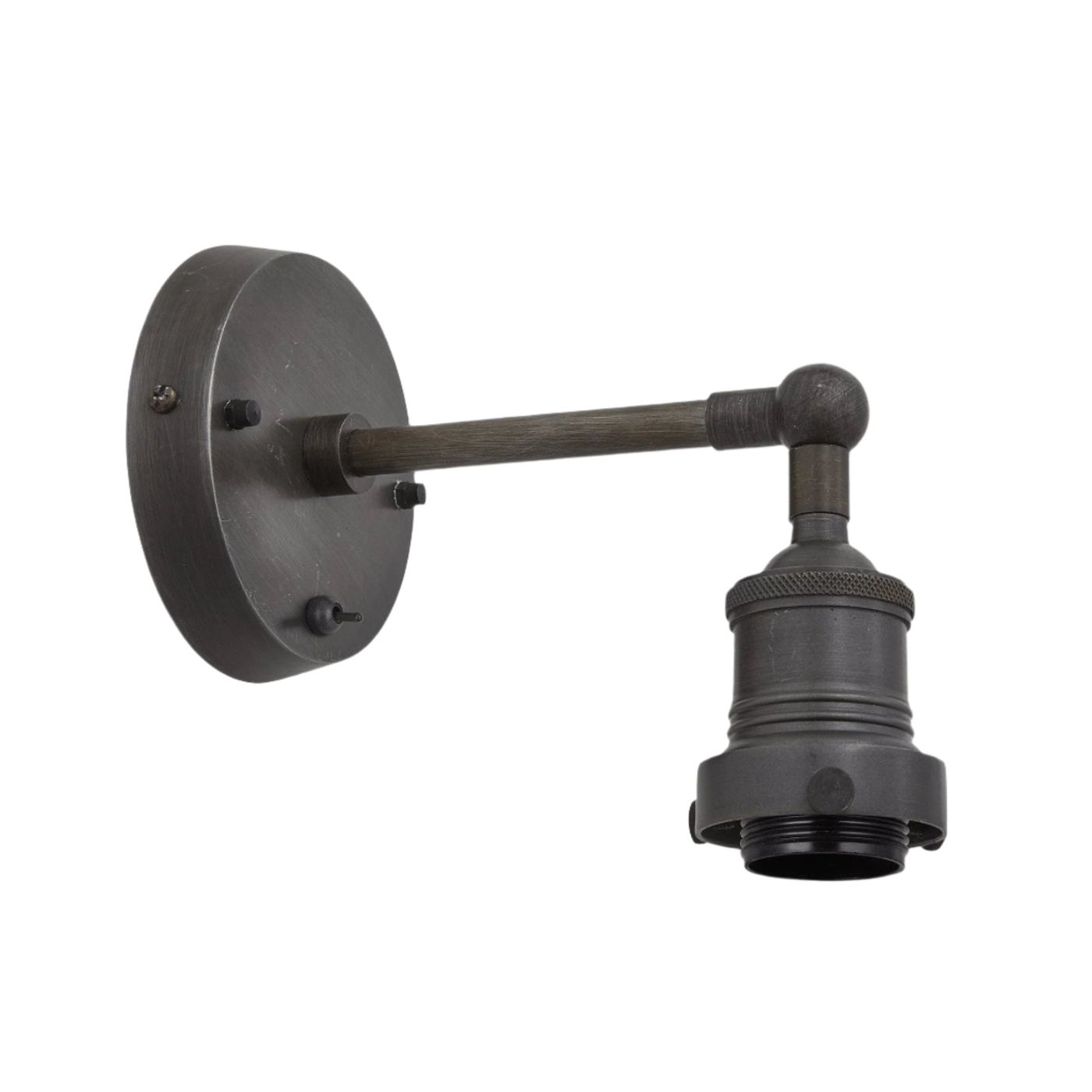 Brooklyn Wall Holder - Pewter Industville BR-WL-P