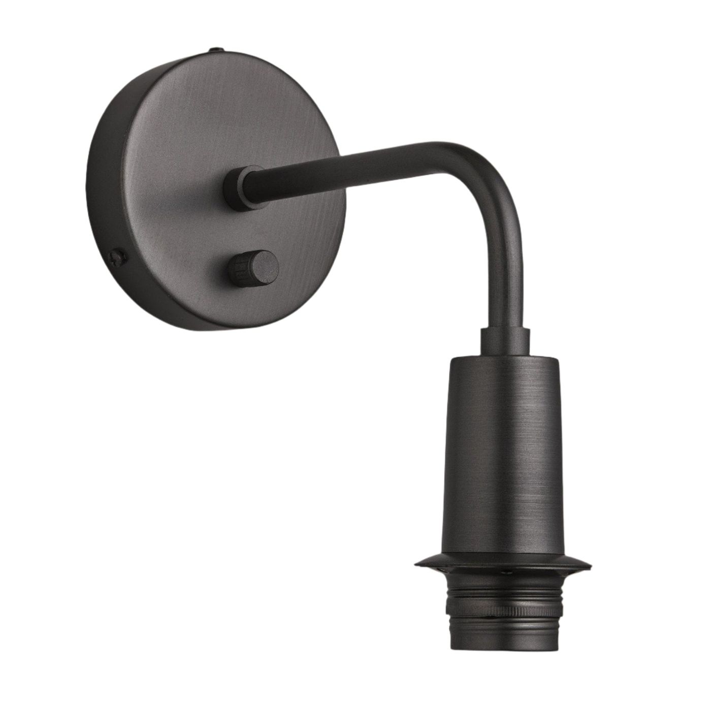 Sleek Opal Glass Dome Wall Light - 8 Inch Industville
