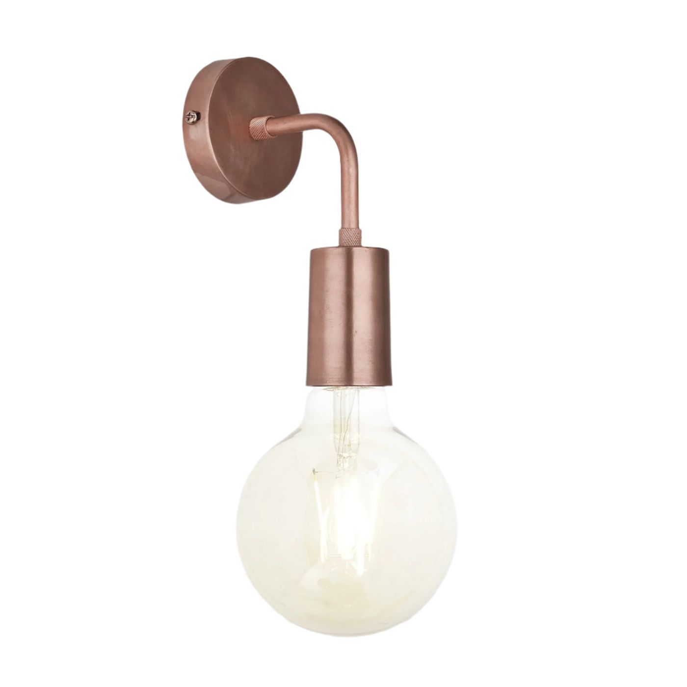 Sleek Edison Wall Light - Copper Industville SL-EWL-C