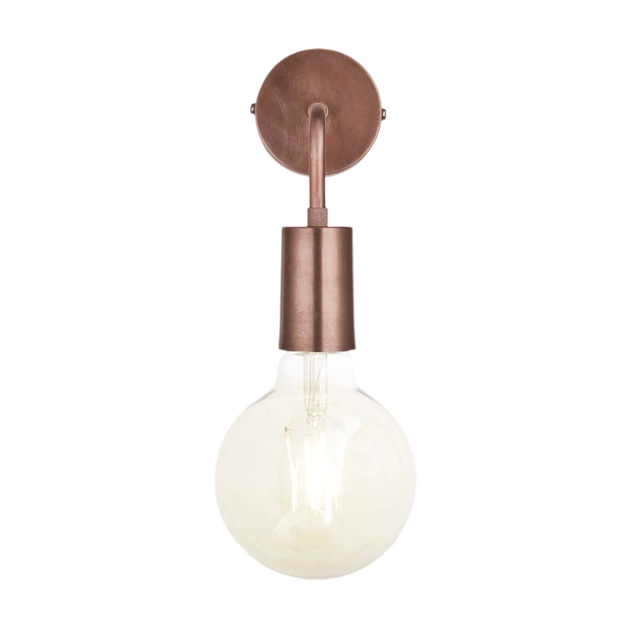 Sleek Edison Wall Light - Copper Industville SL-EWL-C