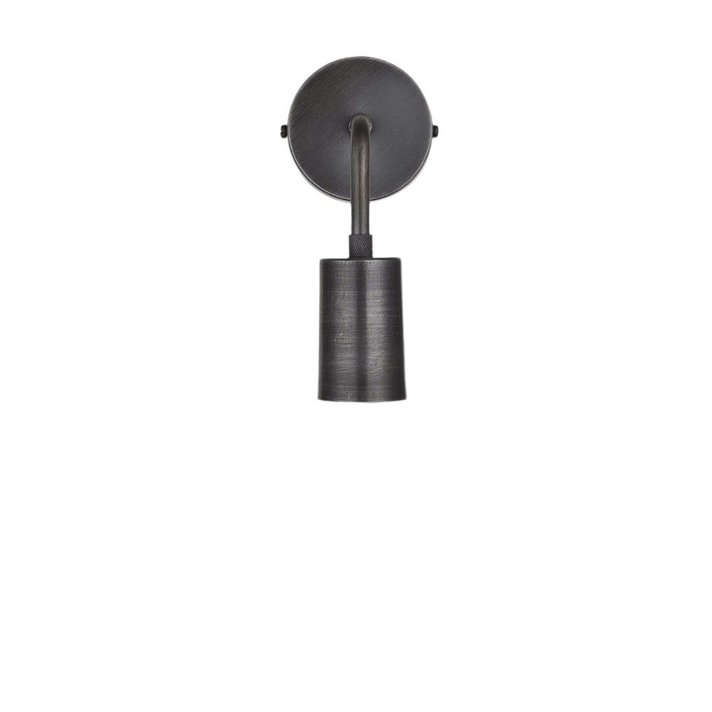 Sleek Edison Wall Light - Pewter Industville SL-EWL-P