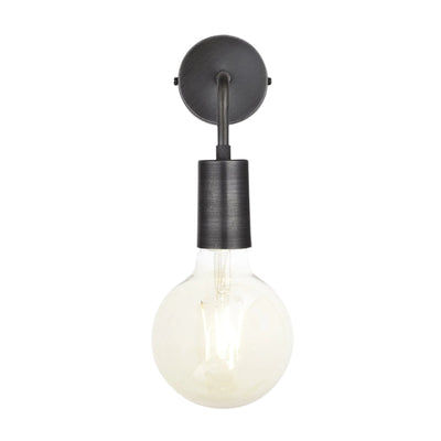 Sleek Edison Wall Light - Pewter Industville SL-EWL-P