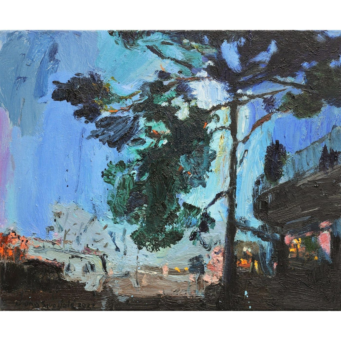 Evening at Royal Docks Diana Savostaite