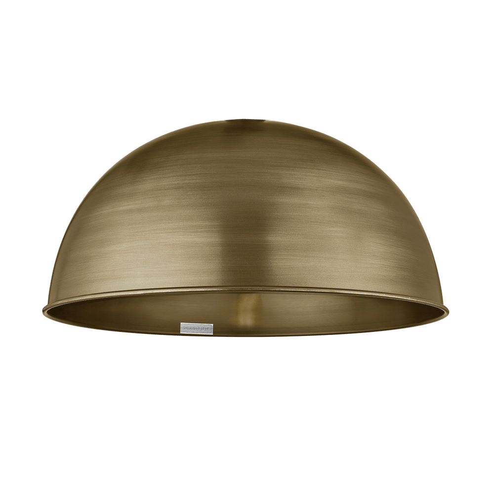 *BESPOKE* Giant Dome - 24 Inch - Brass - Shade Only Industville GD24-B-SO