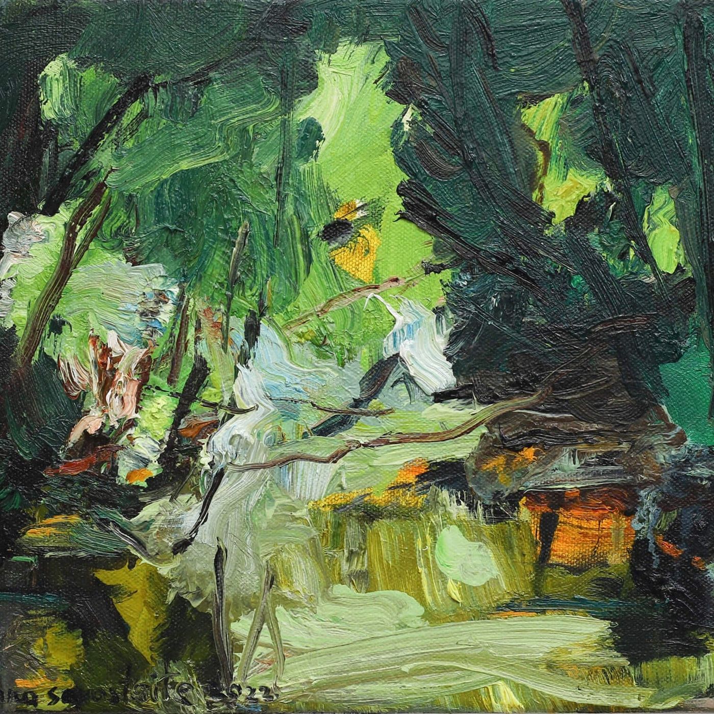 Greenery in Sunshine Diana Savostaite