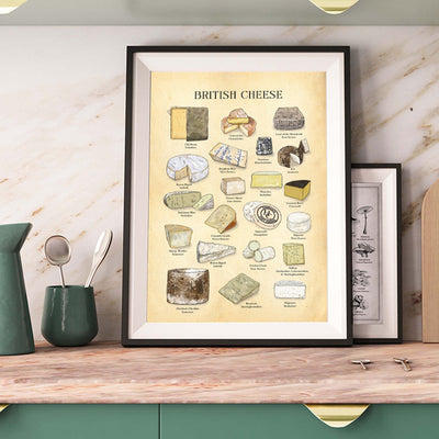 British Cheese Poster Hannah Turpin