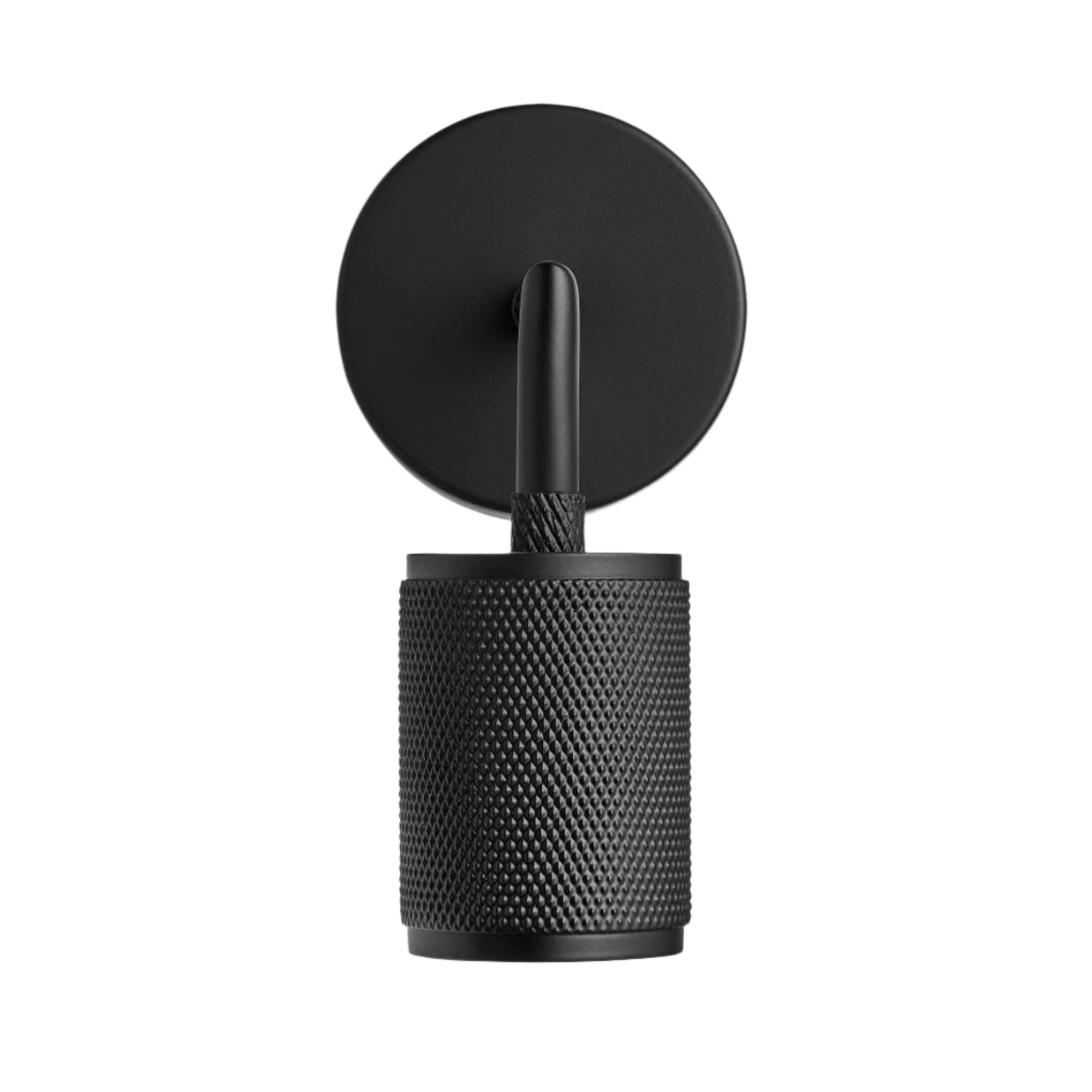 Black Knurled Edison Wall Light - Industville KN-EWL-BK