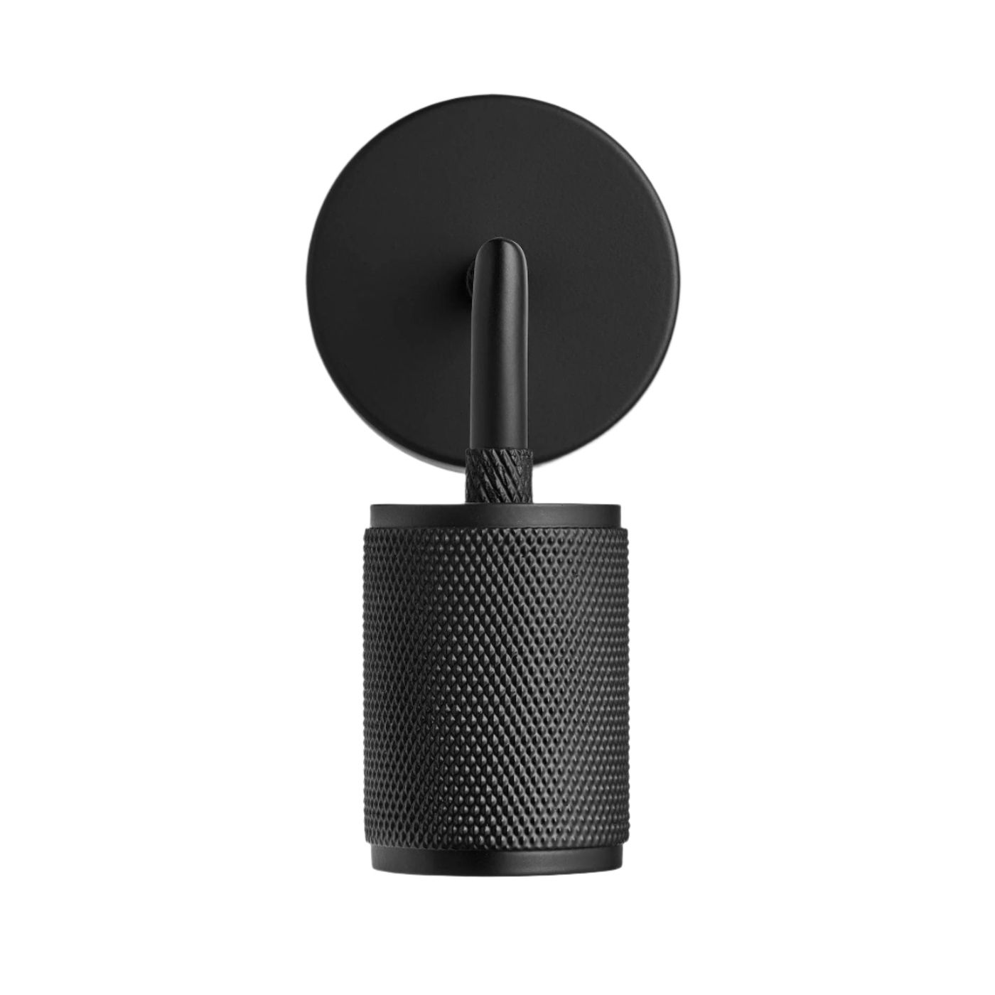 Black Knurled Edison Wall Light - Industville KN-EWL-BK