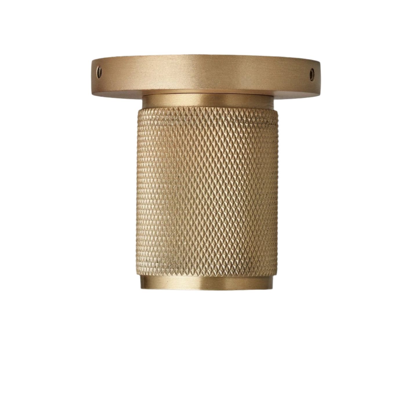 Brass Knurled Edison Spotlight - Industville KN-ESP-B