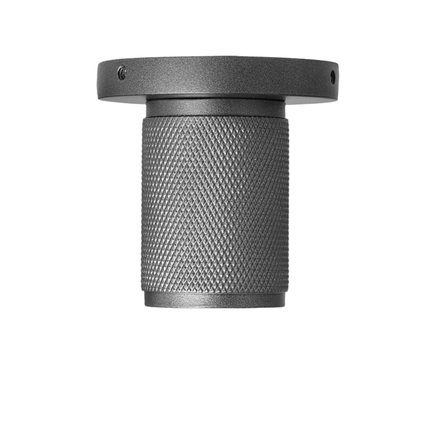 Pewter Knurled Edison Spotlight - Industville KN-ESP-P