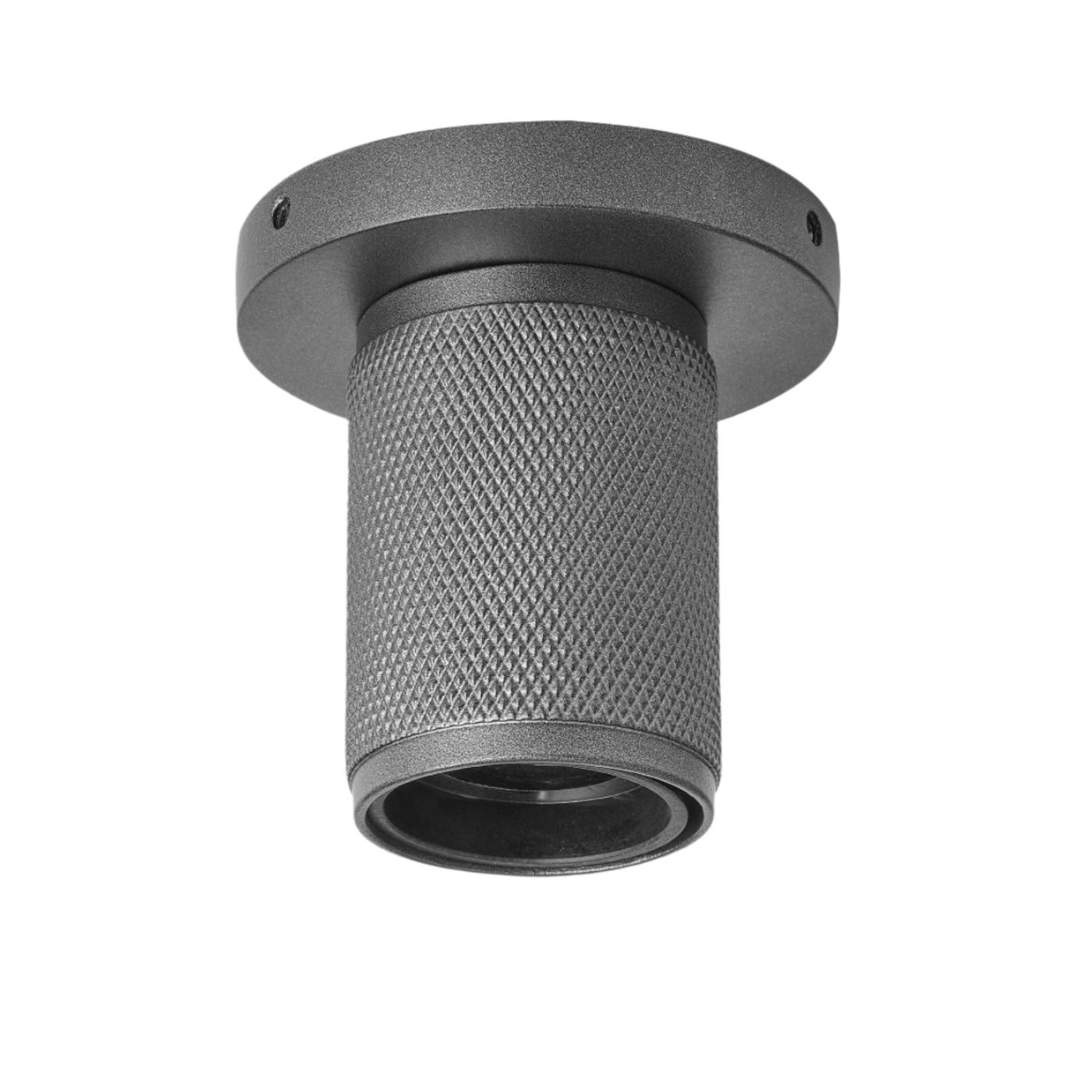 Pewter Knurled Edison Spotlight - Industville KN-ESP-P