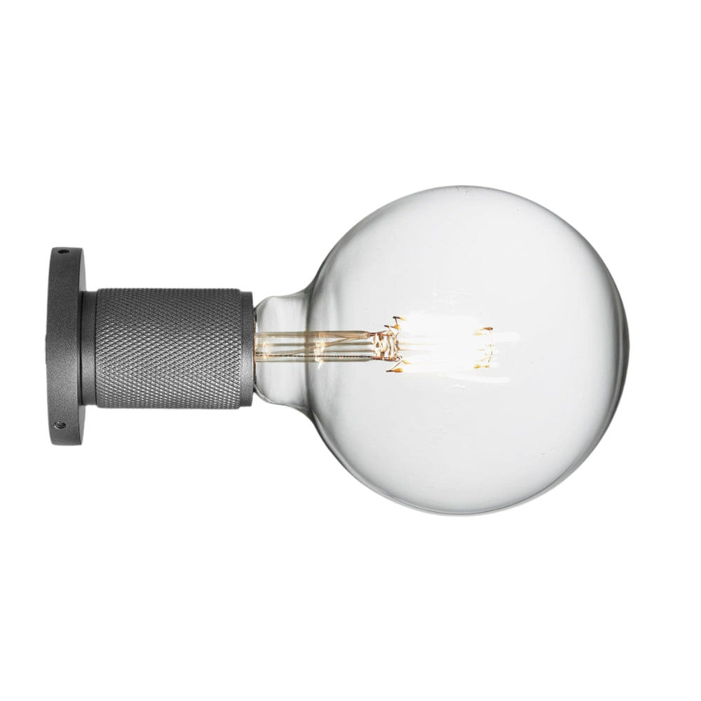 Pewter Knurled Edison Spotlight - Industville KN-ESP-P