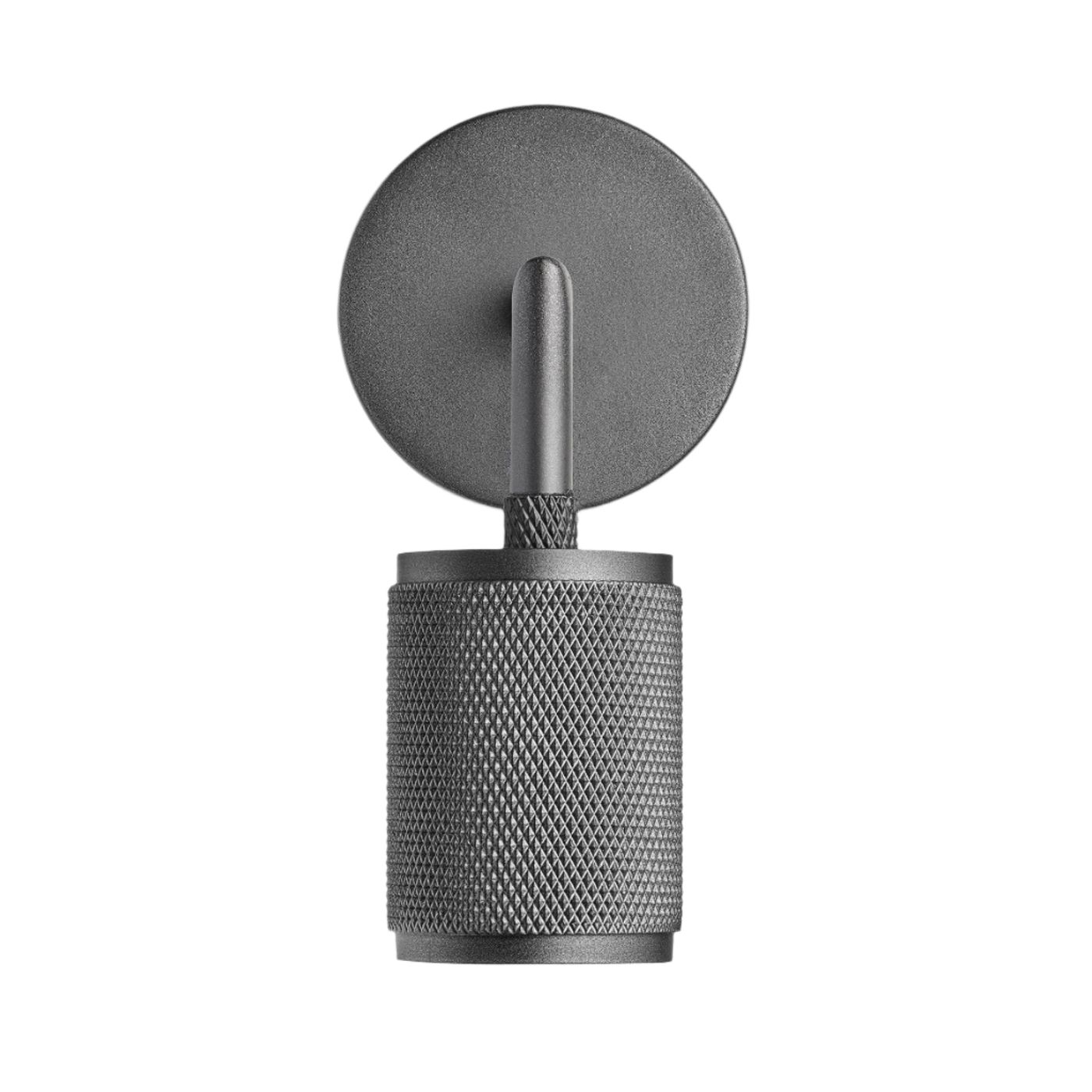 Pewter Knurled Edison Wall Light - Industville KN-EWL-P