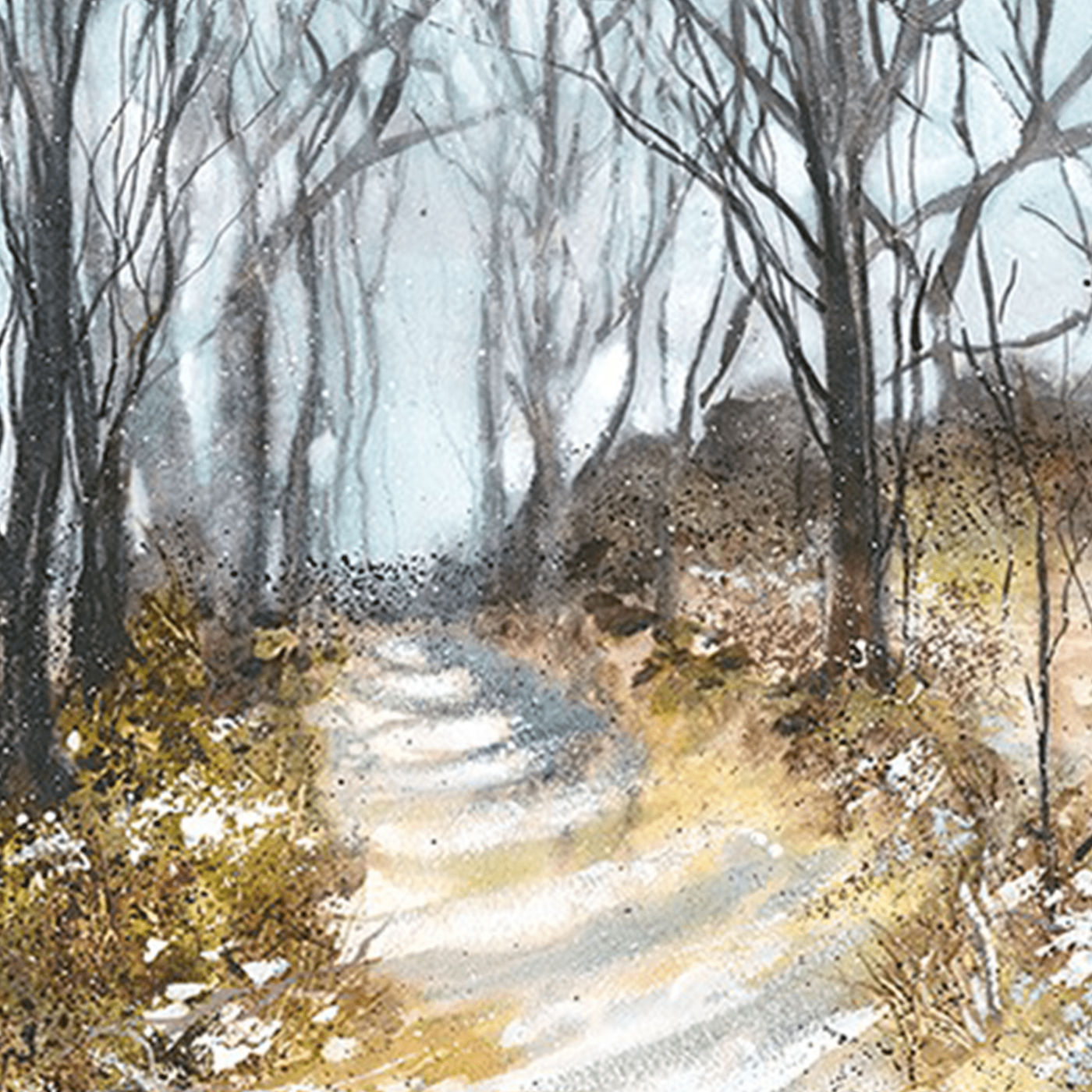 Misty Winter Morning Liz Rogers 1
