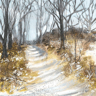 Misty Winter Morning - Independent Artwork - Industville Lighting UK