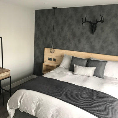 Pewter Brooklyn Balloon Cage Pendant in 6 Inch with Pewter Holder, Product code is BR-BCP6-P-PH