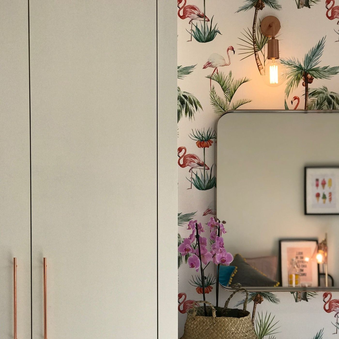 Sleek Edison Wall Light - Copper Industville SL-EWL-C