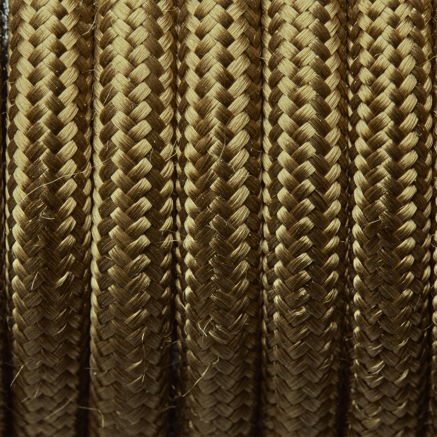 Vintage Green Round Fabric Flex - 3 Core Braided Cloth Cable Lighting Wire Industville FL-R-VG