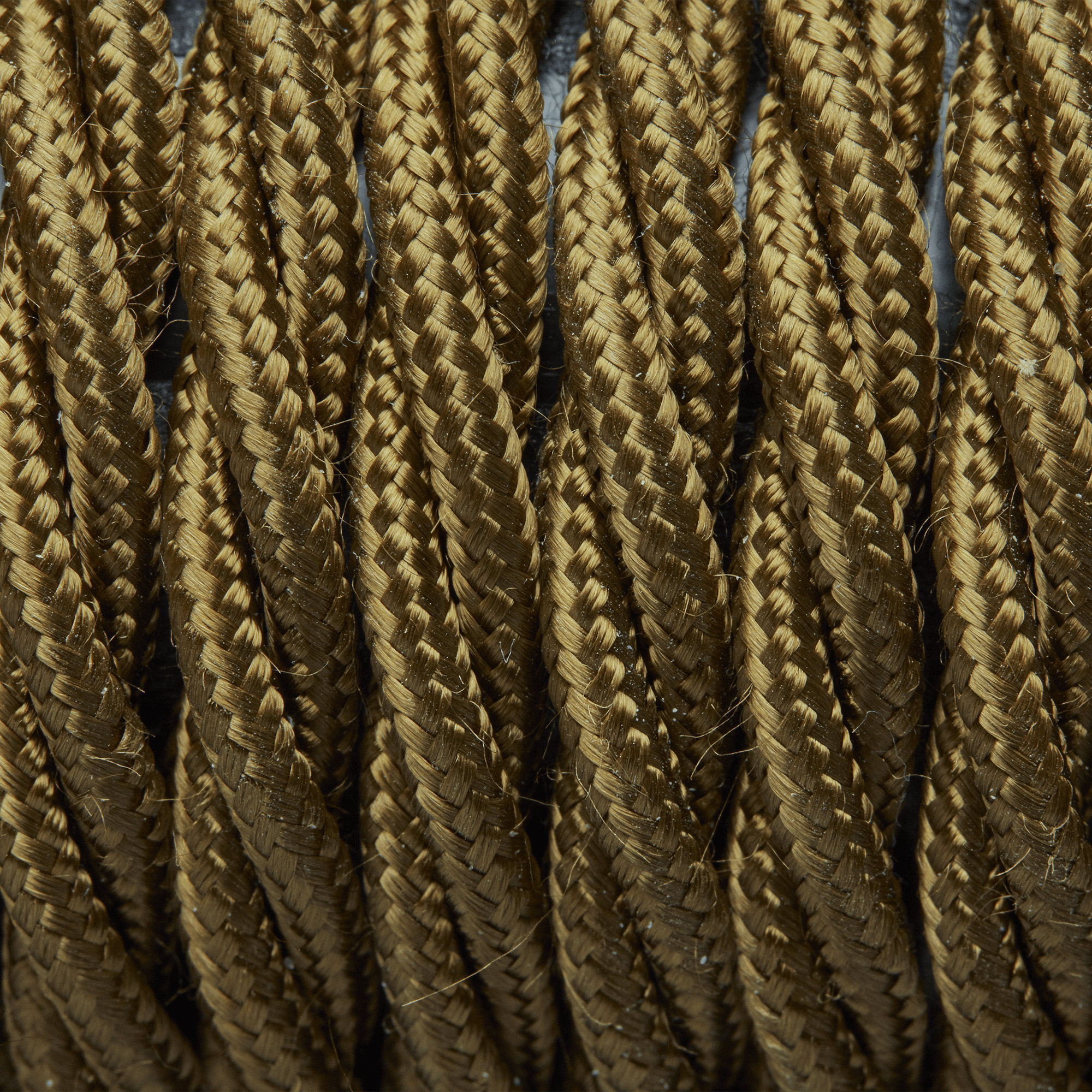 Vintage Green Twisted Fabric Flex - Braided Cloth Cable Lighting Wire Industville FL-T-VG